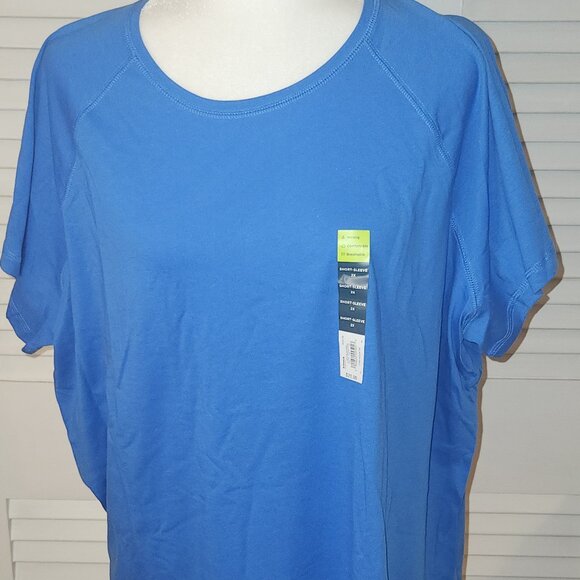 NWT! Dolman Sleeve Tek Gear Essential Gear 2X Tee - Picture 1 of 9